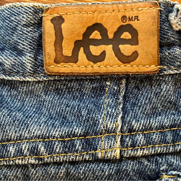 Vintage 90s Lee High Waist Mom Jeans Women’s 10 Long Tapered Made in USA - Picture 15 of 15